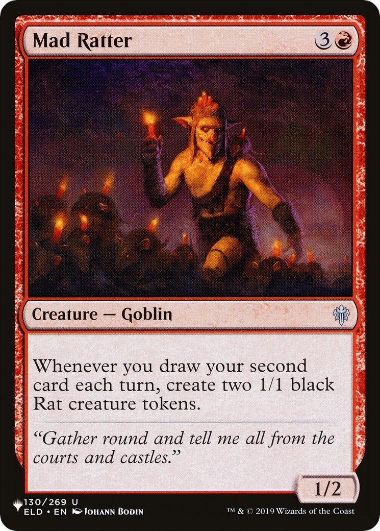 Mad Ratter (130) [LIST] - MTG Single