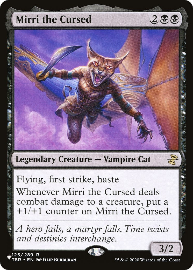 Mirri the Cursed (125) [LIST] - MTG Single