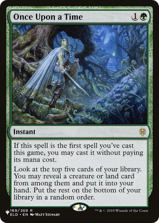 Once Upon a Time (169) [LIST] - MTG Single