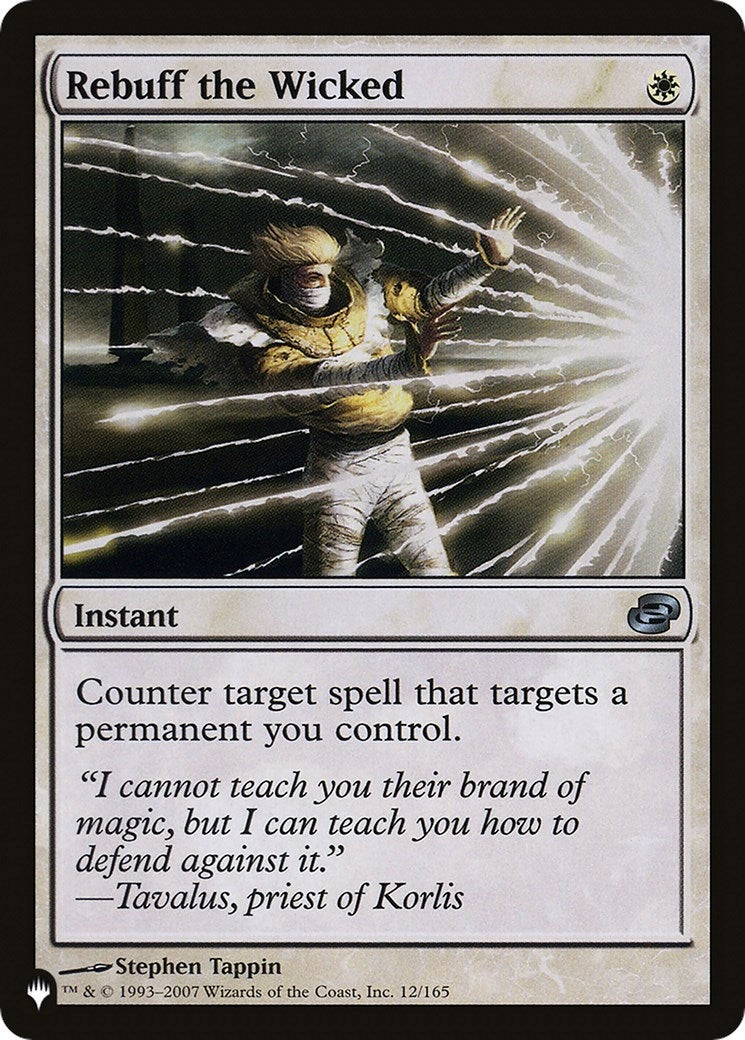 Rebuff the Wicked (12) [LIST] - MTG Single