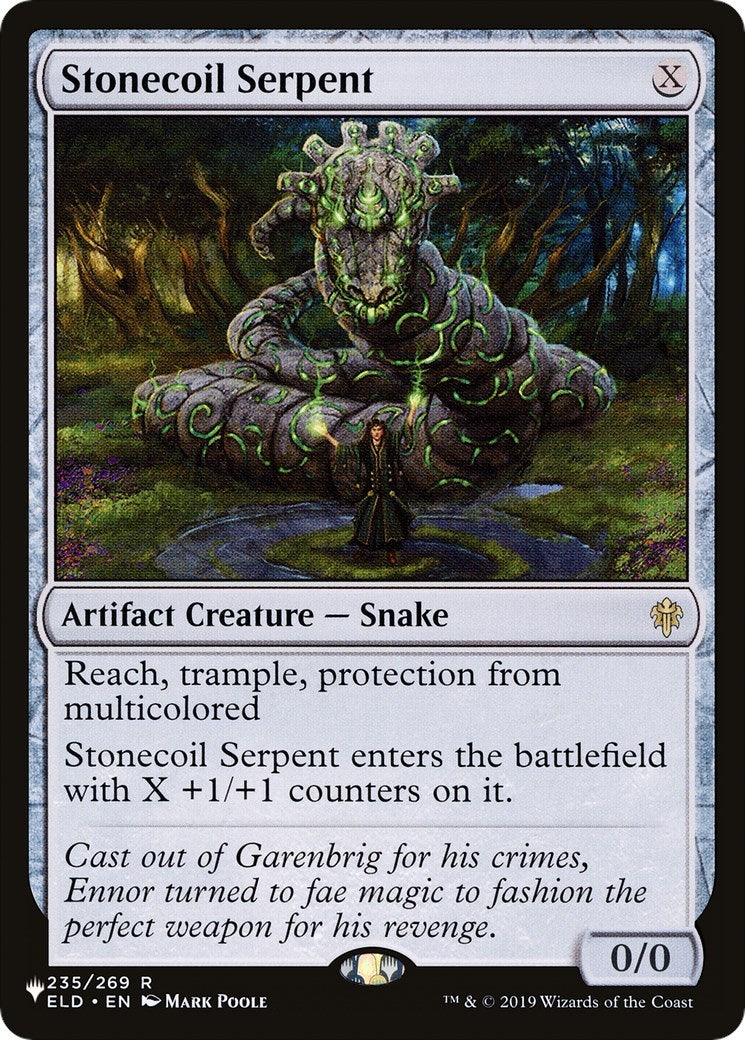 Stonecoil Serpent (235) [LIST] - MTG Single