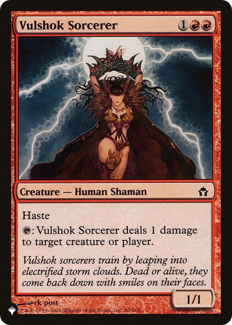 Vulshok Sorcerer (80) [LIST] - MTG Single