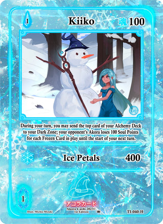 Kiiko (Holo) (40) (TI1E) - Akora TCG Single