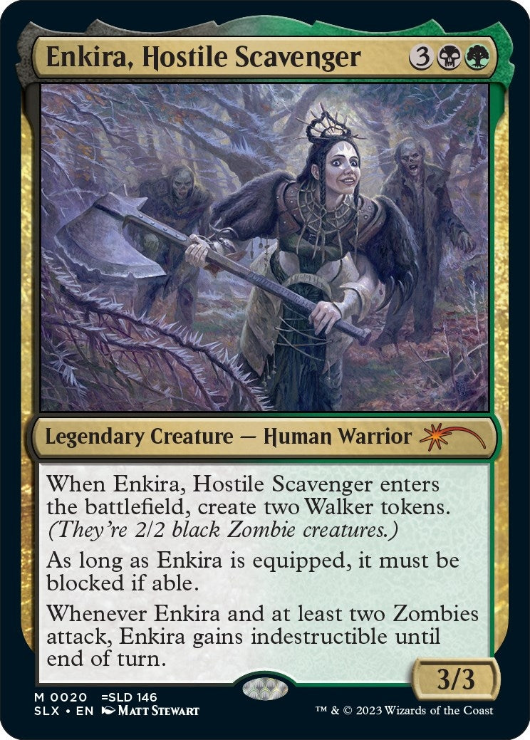 Enkira Hostile Scavenger (20) [SLX] - MTG Single