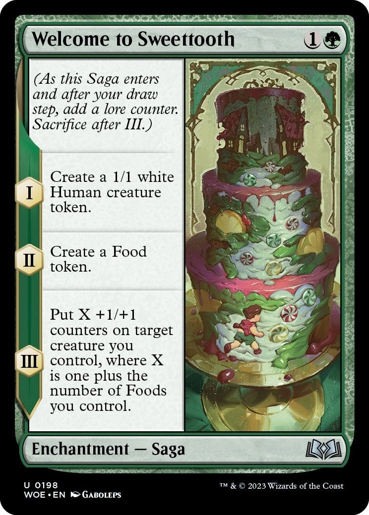 Welcome to Sweettooth (198) [WOE] - MTG Single