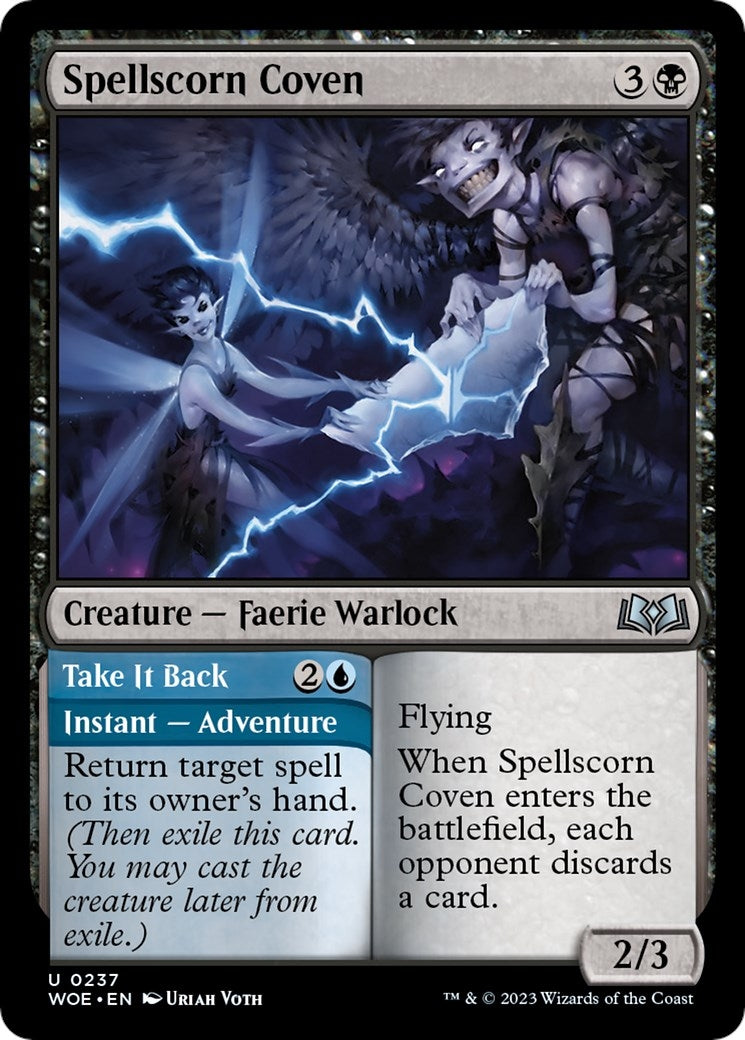Spellscorn Coven (237) [WOE] - MTG Single