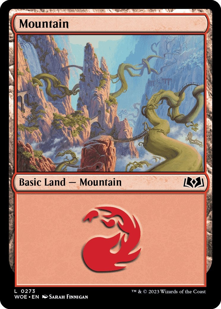 Mountain (0273) (273) [WOE] - MTG Single