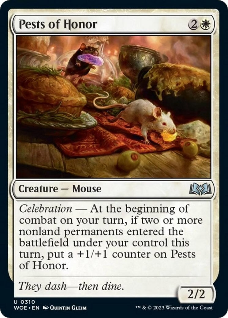 Pests of Honor (310) [WOE] - MTG Single