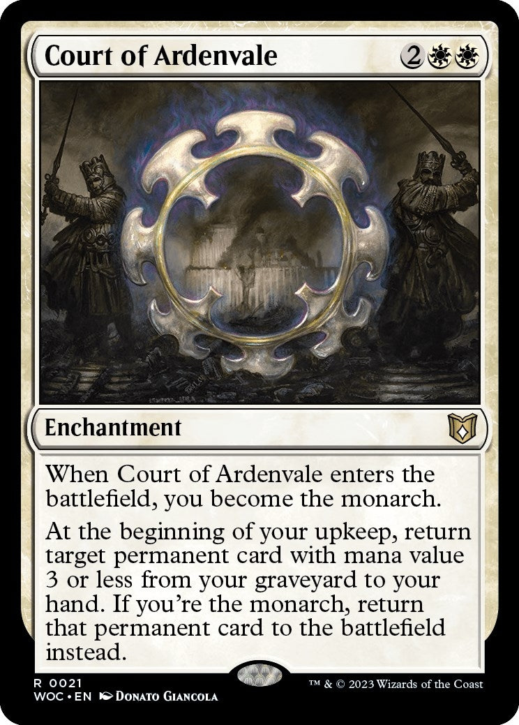Court of Ardenvale (21) [WOC] - MTG Single