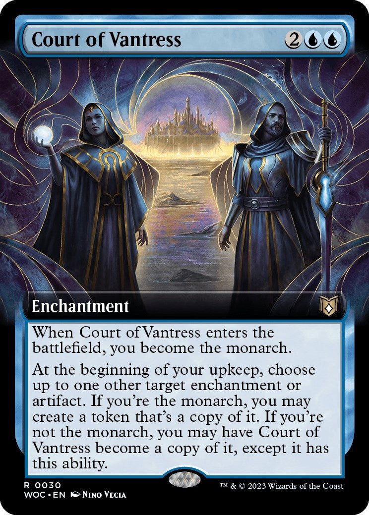 Court of Vantress (Extended Art) (30) [WOC] - MTG Single