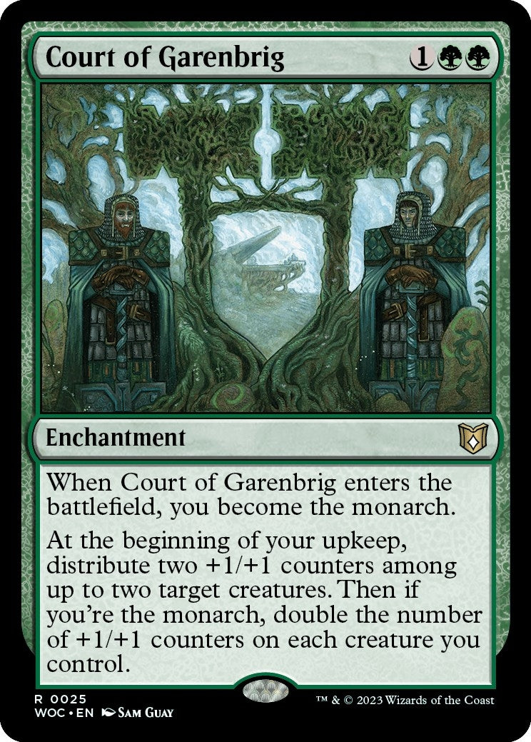 Court of Garenbrig (25) [WOC] - MTG Single