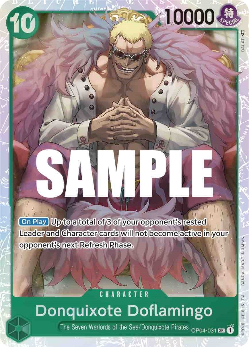Donquixote Doflamingo (031) (4031) (OP04) - One Piece Card Game Single