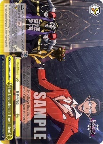 The Operation’s True Intent (RRR) (99022) [OVL/S99] - Weiss Schwarz Single