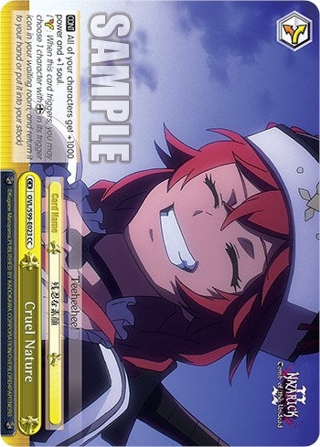 Cruel Nature (99023) [OVL/S99] - Weiss Schwarz Single