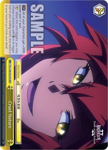 Cruel Nature (RRR) (99023) [OVL/S99] - Weiss Schwarz Single