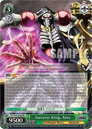 Sorcerer King Ainz (99028) [OVL/S99] - Weiss Schwarz Single