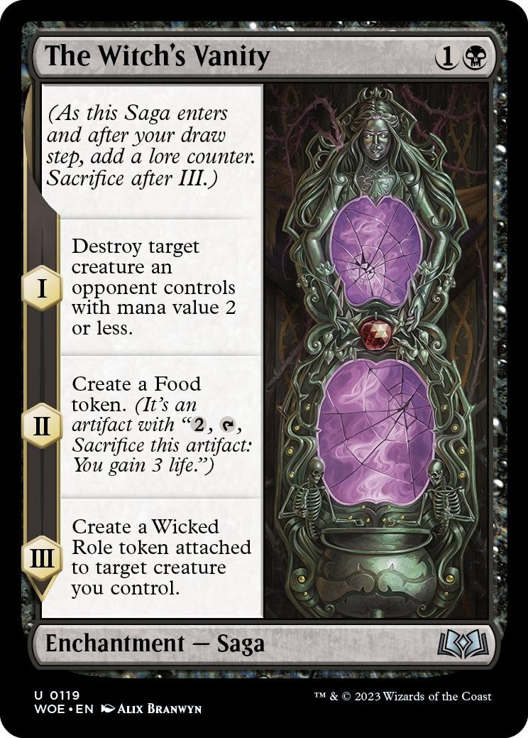 The Witch’s Vanity (119) [WOE] - MTG Single