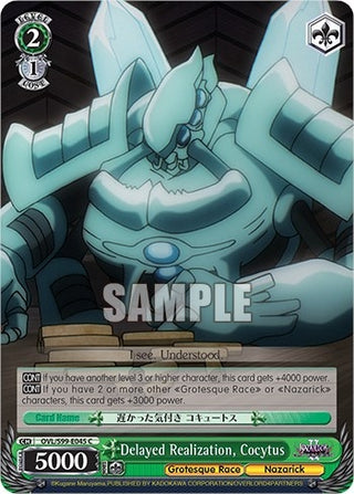 Delayed Realization Cocytus (99045) [OVL/S99] - Weiss Schwarz Single