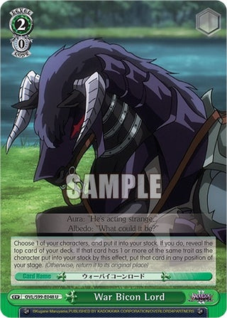 War Bicon Lord (99048) [OVL/S99] - Weiss Schwarz Single