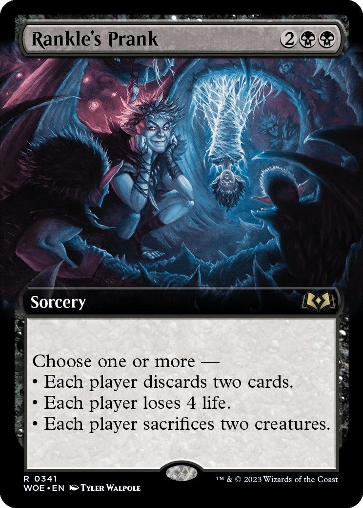 Rankle’s Prank (Extended Art) (341) [WOE] - MTG Single