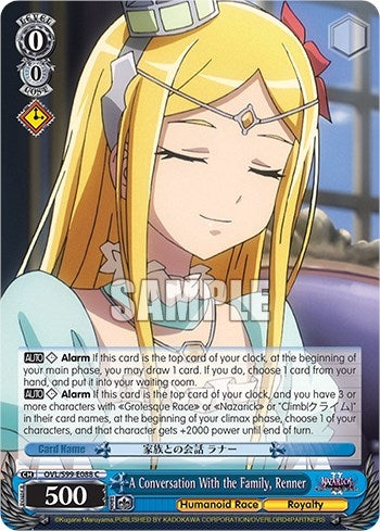 A Conversation With the Family Renner (99088) [OVL/S99] - Weiss Schwarz Single