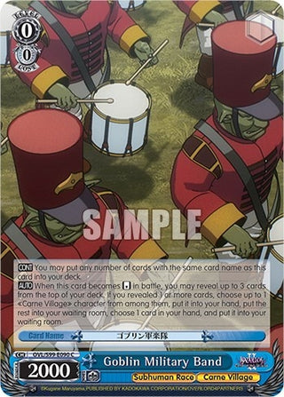 Goblin Military Band (99090) [OVL/S99] - Weiss Schwarz Single