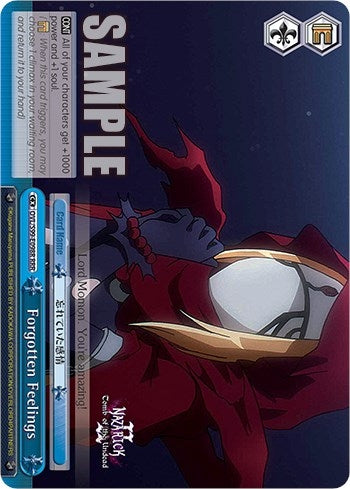 Forgotten Feelings (RRR) (99098) [OVL/S99] - Weiss Schwarz Single