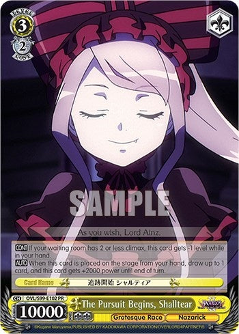 The Pursuit Begins Shalltear (99102) [OVL/S99] - Weiss Schwarz Single