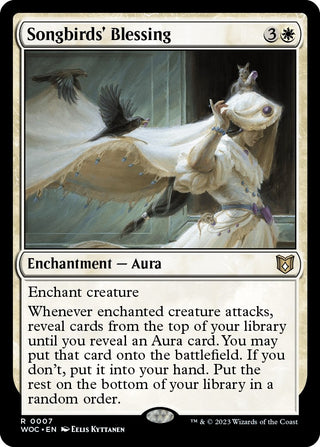 Songbirds’ Blessing (7) [WOC] - MTG Single