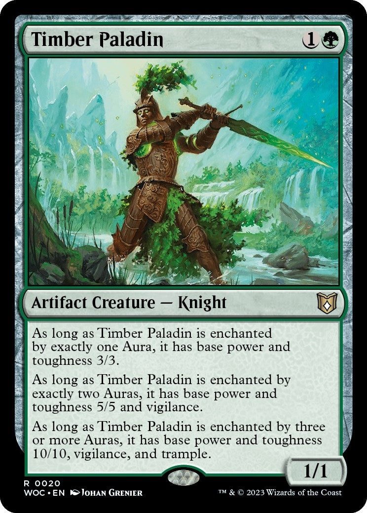 Timber Paladin (20) [WOC] - MTG Single