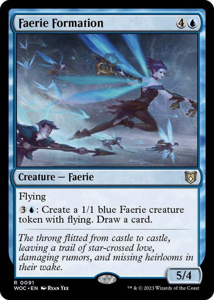 Faerie Formation (91) [WOC] - MTG Single