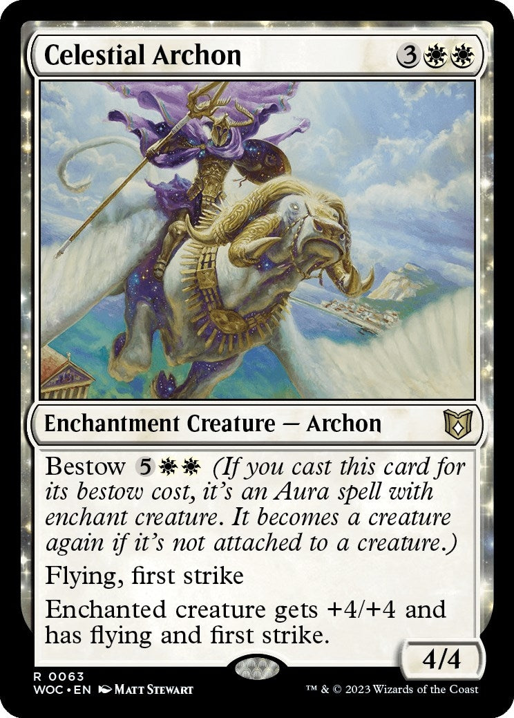 Celestial Archon (63) [WOC] - MTG Single