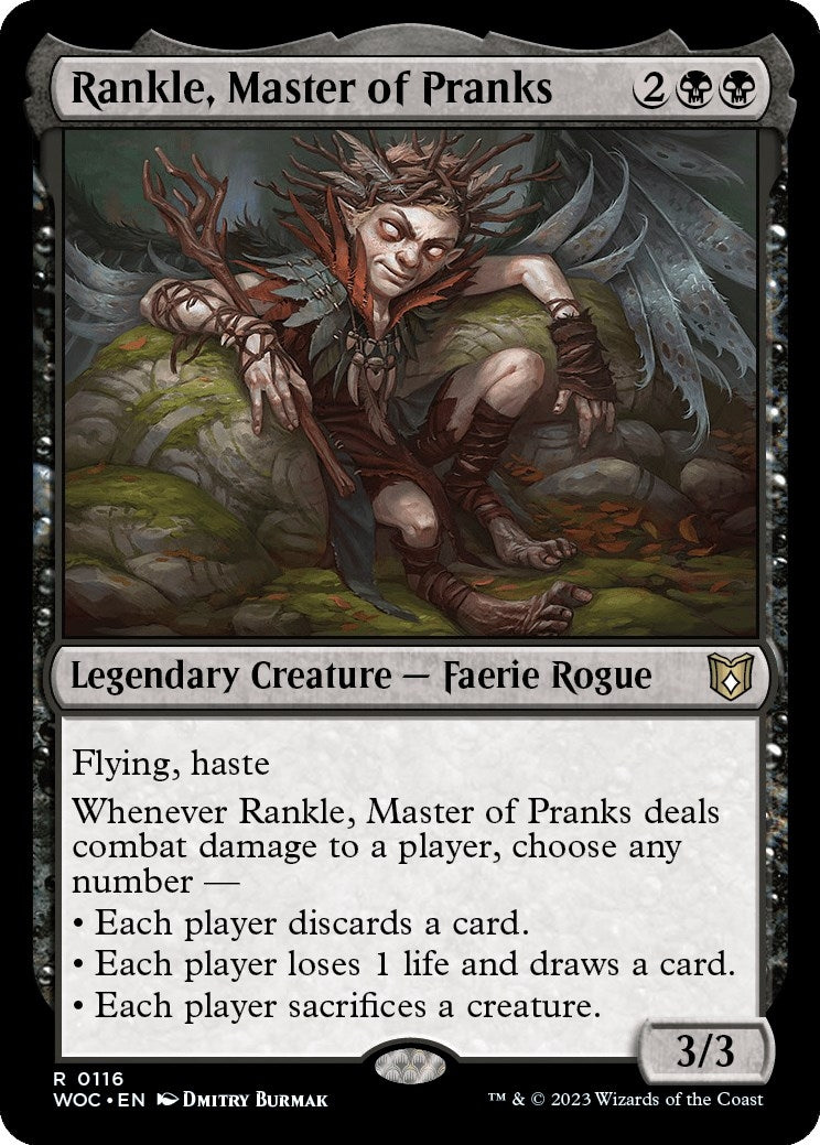 Rankle Master of Pranks (116) [WOC] - MTG Single
