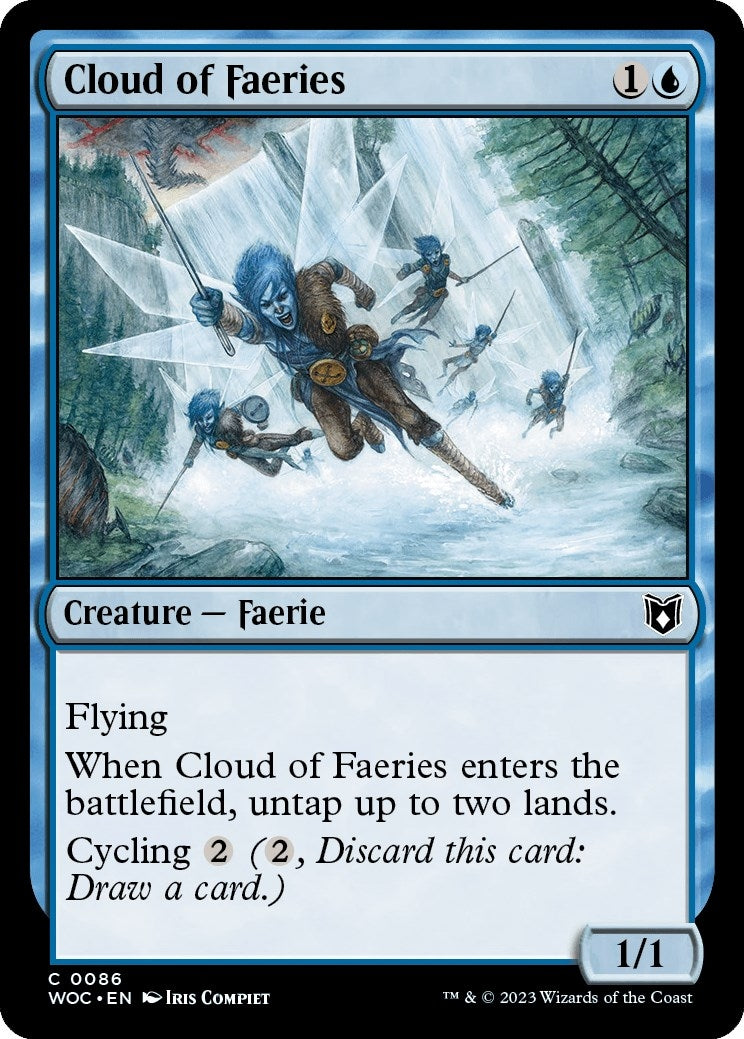 Cloud of Faeries (86) [WOC] - MTG Single