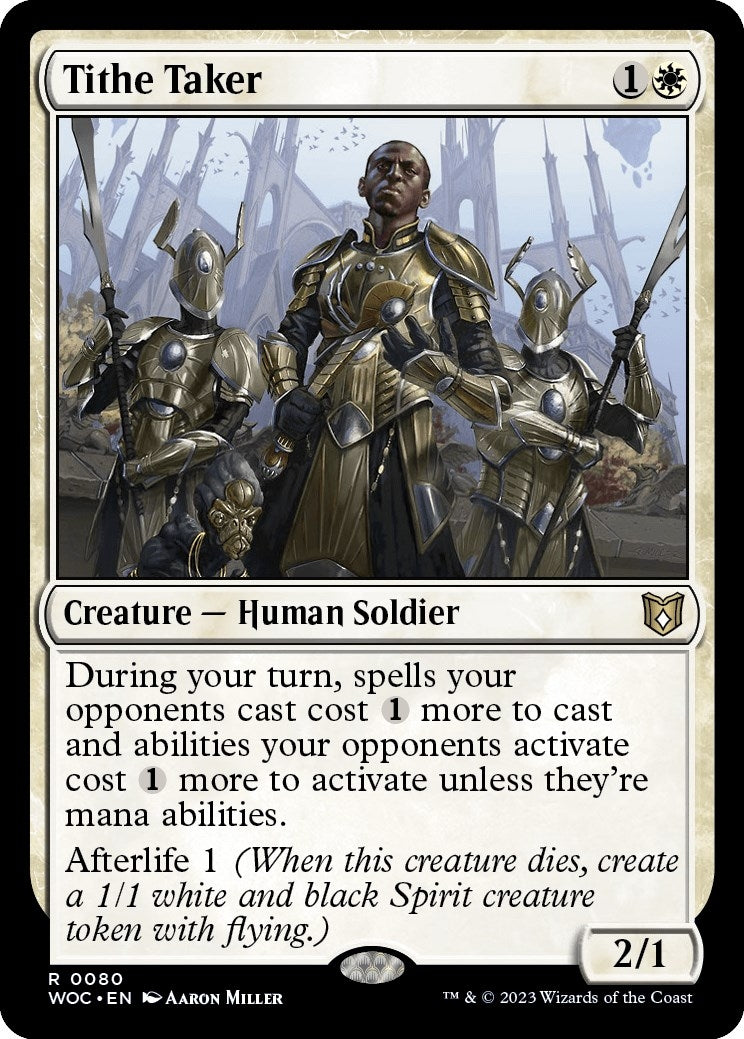 Tithe Taker (80) [WOC] - MTG Single