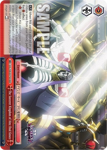 The Sorcerer Kingdom of Ainz Ooal Gown (RRR) (99075) [OVL/S99] - Weiss Schwarz Single