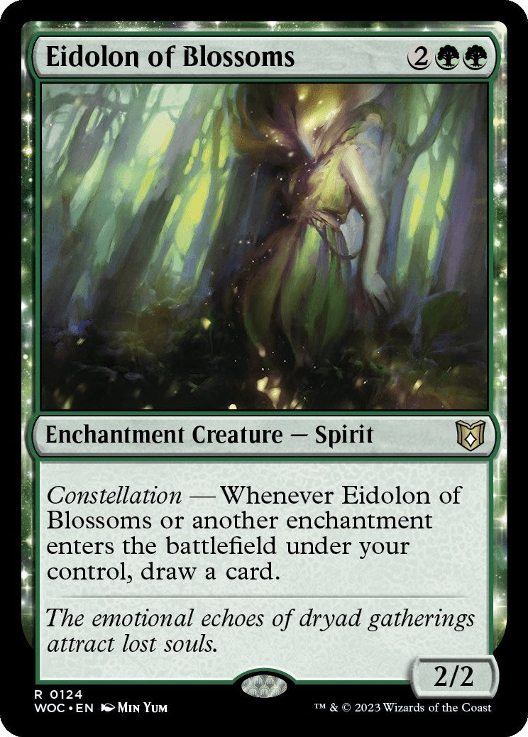 Eidolon of Blossoms (124) [WOC] - MTG Single