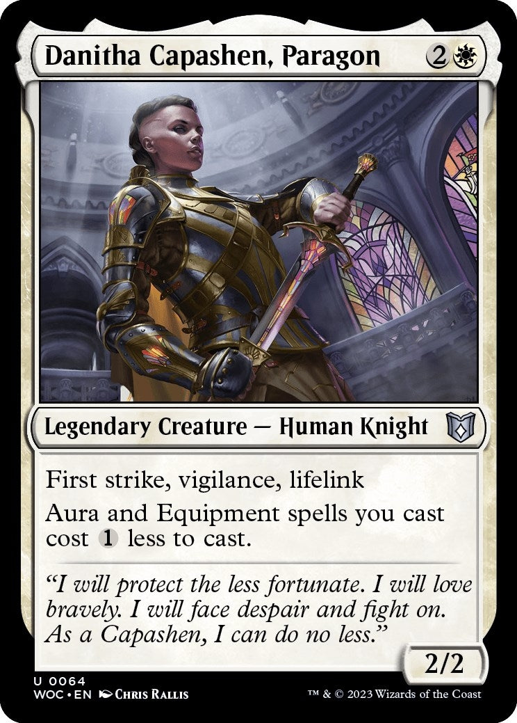Danitha Capashen Paragon (64) [WOC] - MTG Single