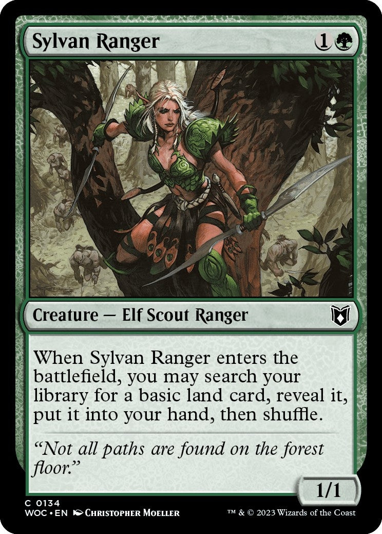 Sylvan Ranger (134) [WOC] - MTG Single
