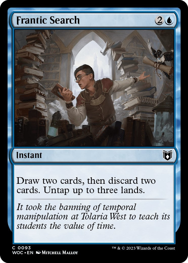 Frantic Search (93) [WOC] - MTG Single