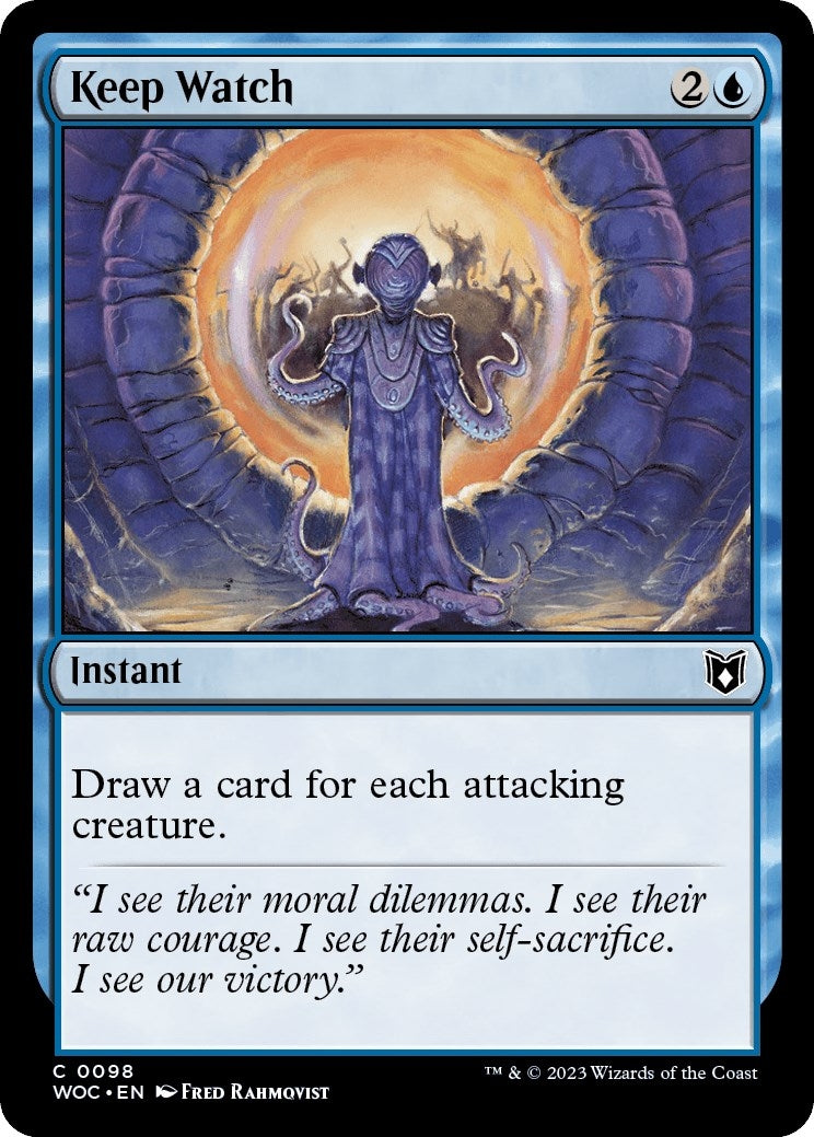 Keep Watch (98) [WOC] - MTG Single