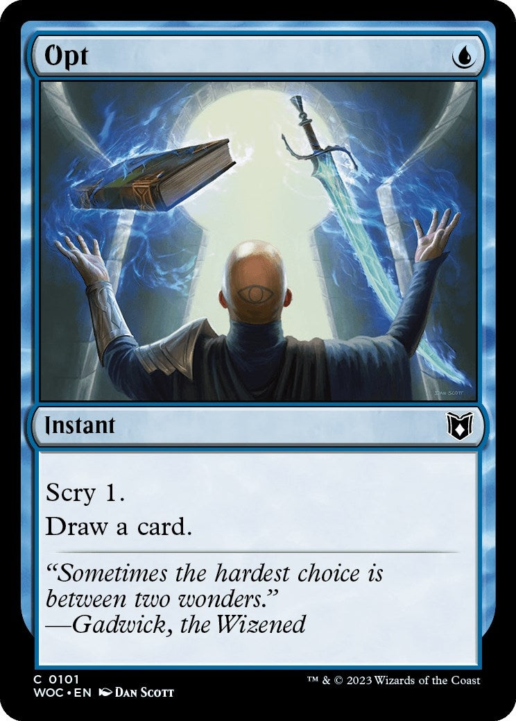 Opt (101) [WOC] - MTG Single