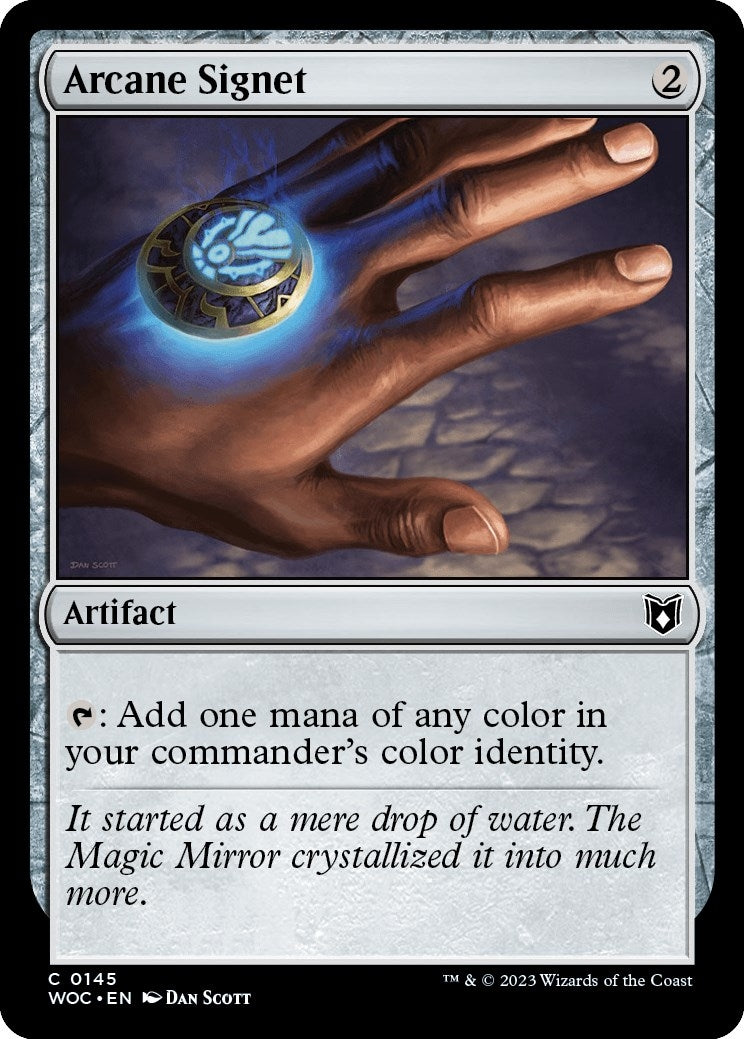 Arcane Signet (145) [WOC] - MTG Single