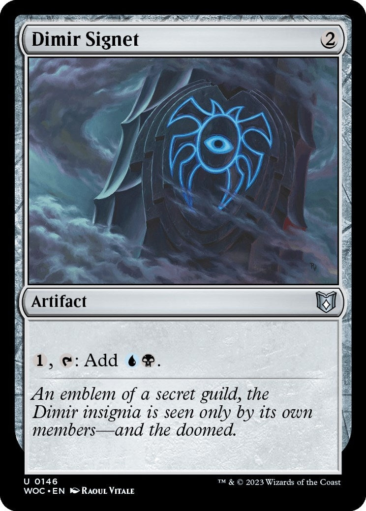 Dimir Signet (146) [WOC] - MTG Single