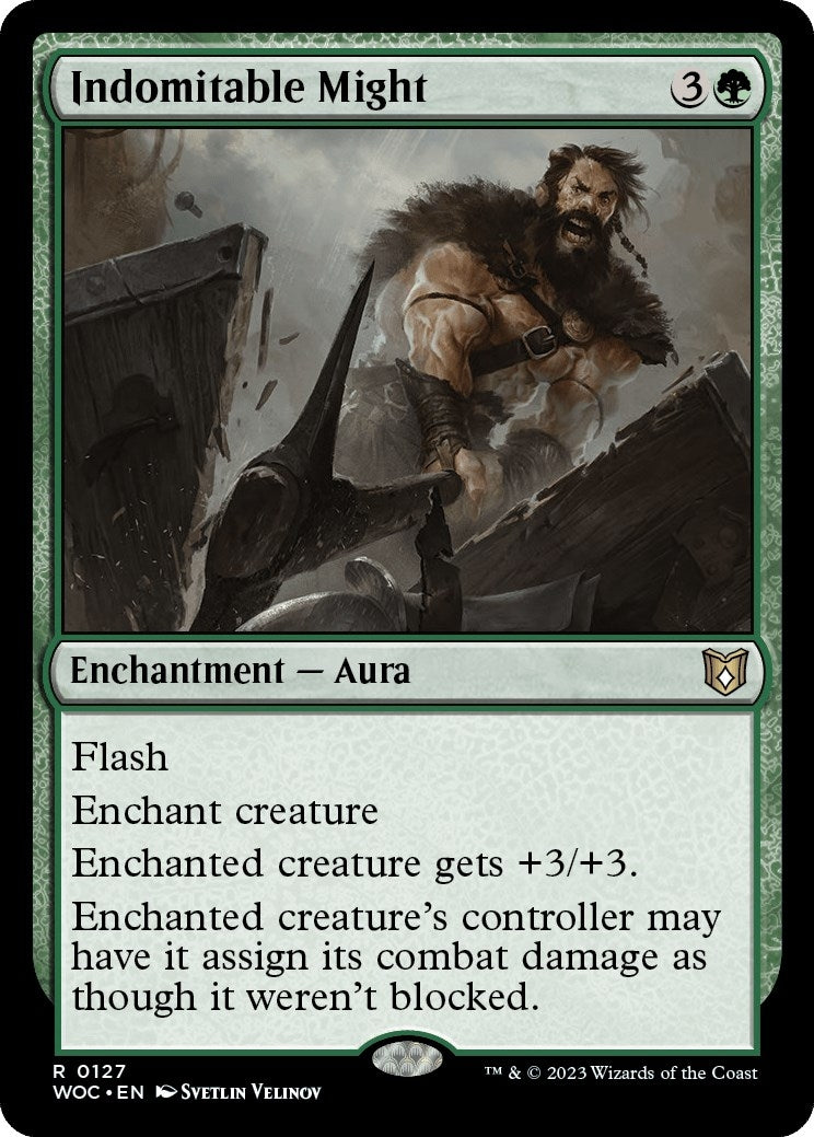 Indomitable Might (127) [WOC] - MTG Single
