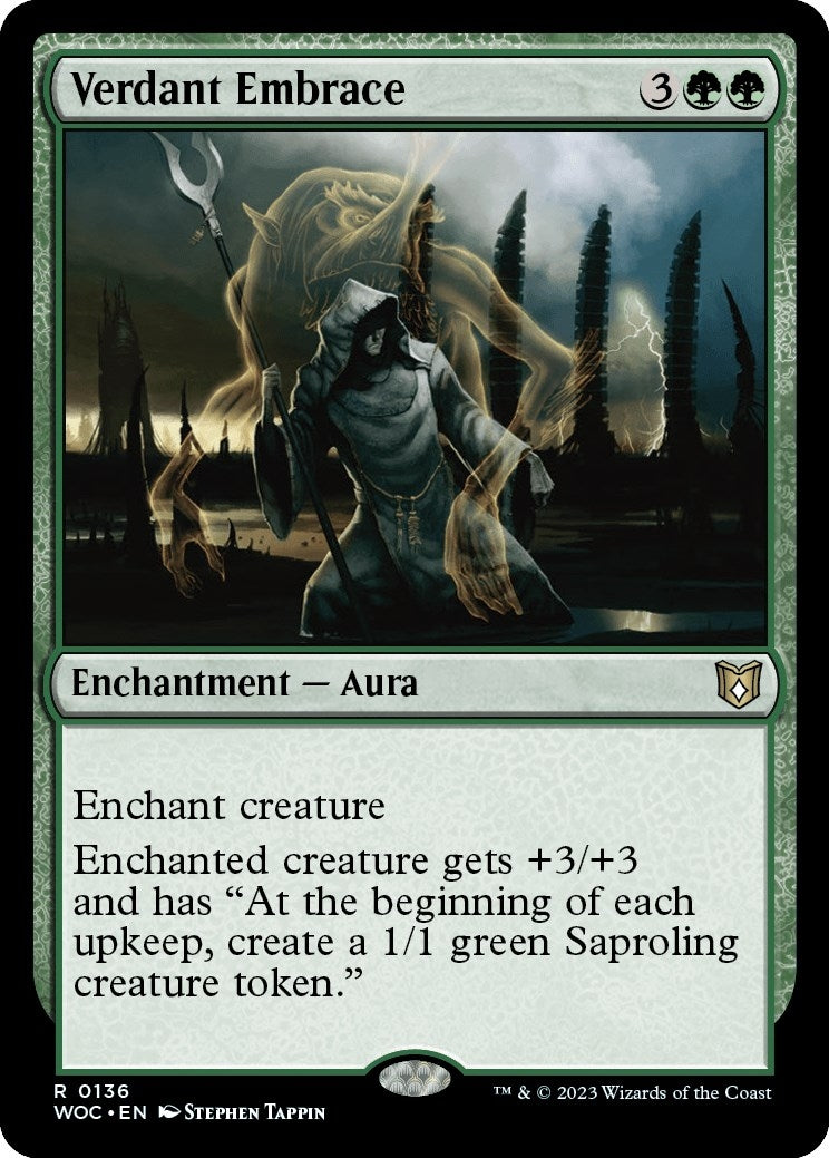 Verdant Embrace (136) [WOC] - MTG Single