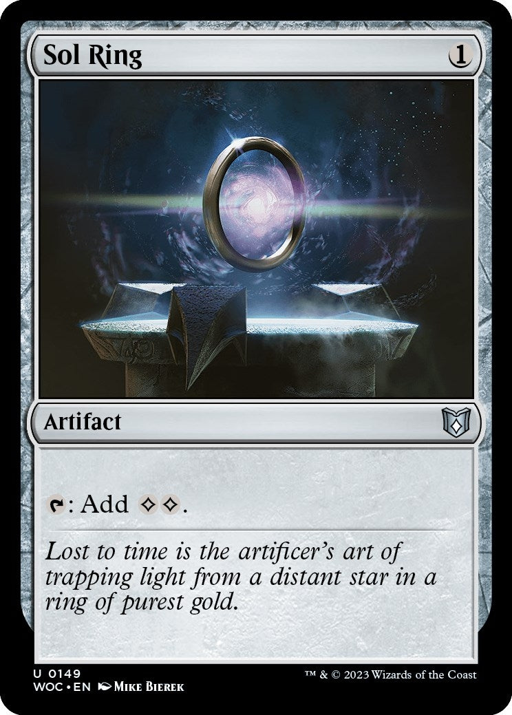 Sol Ring (149) [WOC] - MTG Single