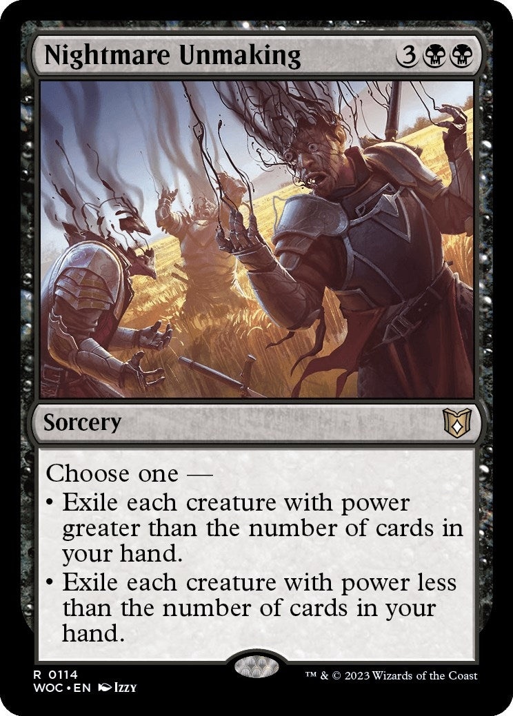Nightmare Unmaking (114) [WOC] - MTG Single