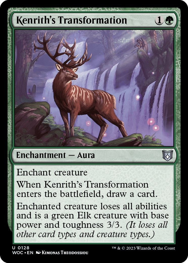 Kenrith’s Transformation (128) [WOC] - MTG Single
