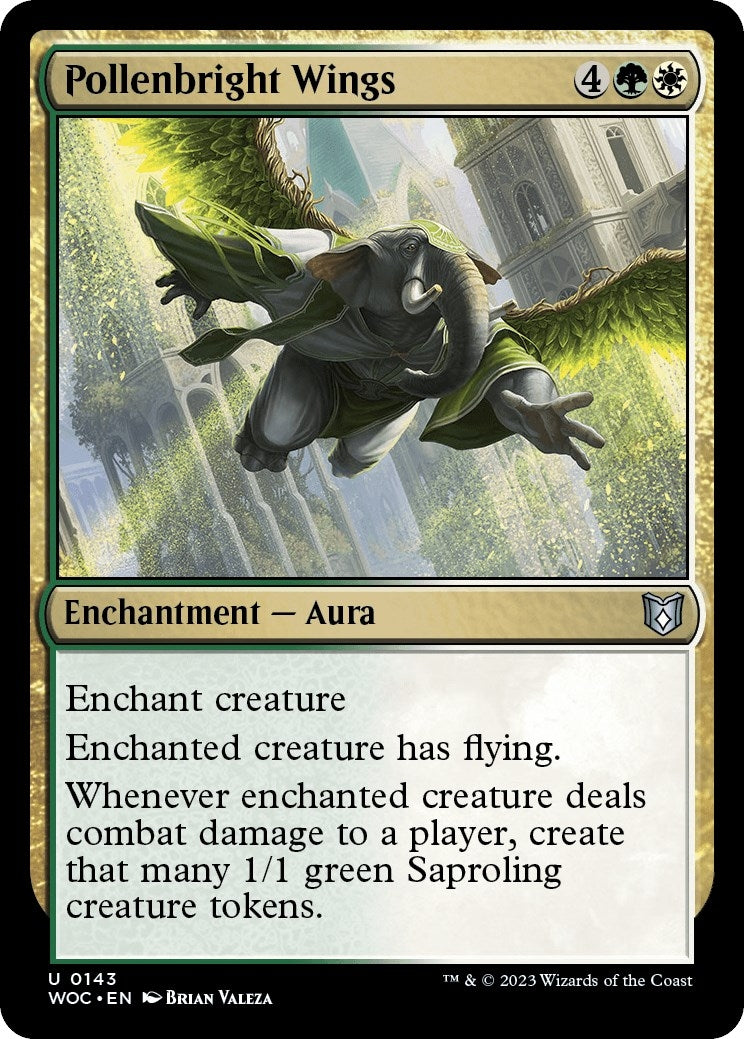Pollenbright Wings (143) [WOC] - MTG Single